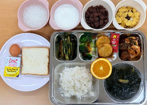 10월 7일 조식 급식사진