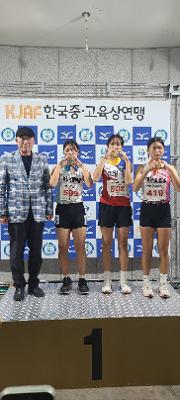 2024년 제5회 전국초중고등학교 학년별 육상경기대회 100mH 1위